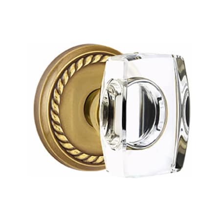 Emtek French Antique Brass Passage 8101WSUS7 8101WSUS7